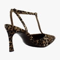 thumbnail image 5 of Naturalizer Astrid Women's Heels Dark Brown Leopard Suede Size 8.5 W, 5 of 8