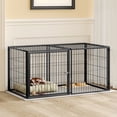 thumbnail image 2 of Jopath 48" Indoor Dog Cage with Top Pet Cage Dog Kennel for Medium Dogs Puppy Dog Playpen Black 48"L x 26.3"W x 23.8"H, 2 of 8