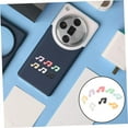 thumbnail image 6 of LOLIPPYY 54-Piece Lightweight Flatback Music Note Resin Charms in Bright Colors for Phone, Craft, and Decoration, 6 of 8