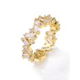 thumbnail image 4 of Cubic Zirconia Decor Ring For Women For Party Banquet Wedding, 4 of 4