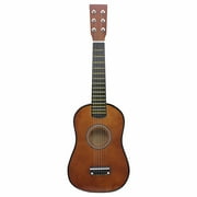 Eease Kids 6 Strings Acoustic Guitar, Wooden Coffee, 22.90"x 7.30" x 2.30"