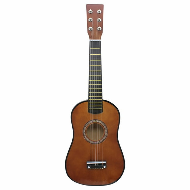 1 pieza de 23 pulgadas, guitarra acústica popular, instrumento musical, guitarra pequeña para principiantes