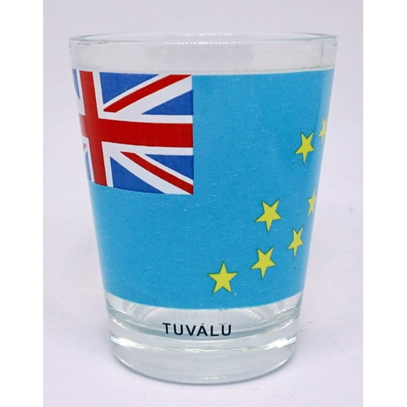 Tuvalu Flag Shot Glass
