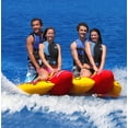 thumbnail image 2 of AIRHEAD Hot Dog 4-Rider Towable Inflatable Boat Lake Tube, Up To 4 People, 2 of 5