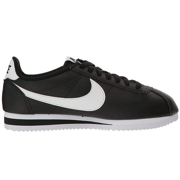 Nike Cortez Leather Black/White-White (5 B(M) - Walmart.com