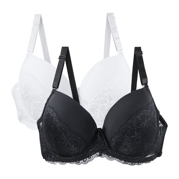 wcjm Grey Women's Bra Strap Strap Bra Set Women's Big Tight Classic Bra Set Women's Comfort Bra Bra Everyday Bra Bra(2PCï¼