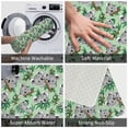 thumbnail image 2 of Green Gray Koala Print Front Door Mat, Indoor Mats for Bedroom Bathroom Kitchen, Floor Mat Non-Slip, Soft Carpet Floor Cover Machine Washable Entryway Mat - 20x31.5in, 2 of 5