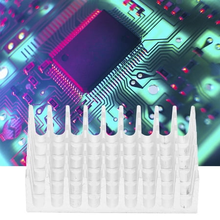 Heat Sink, 6063-T5 10 Pcs Aluminum P23x35x10 23 X 35 X 10MM Multiple ...