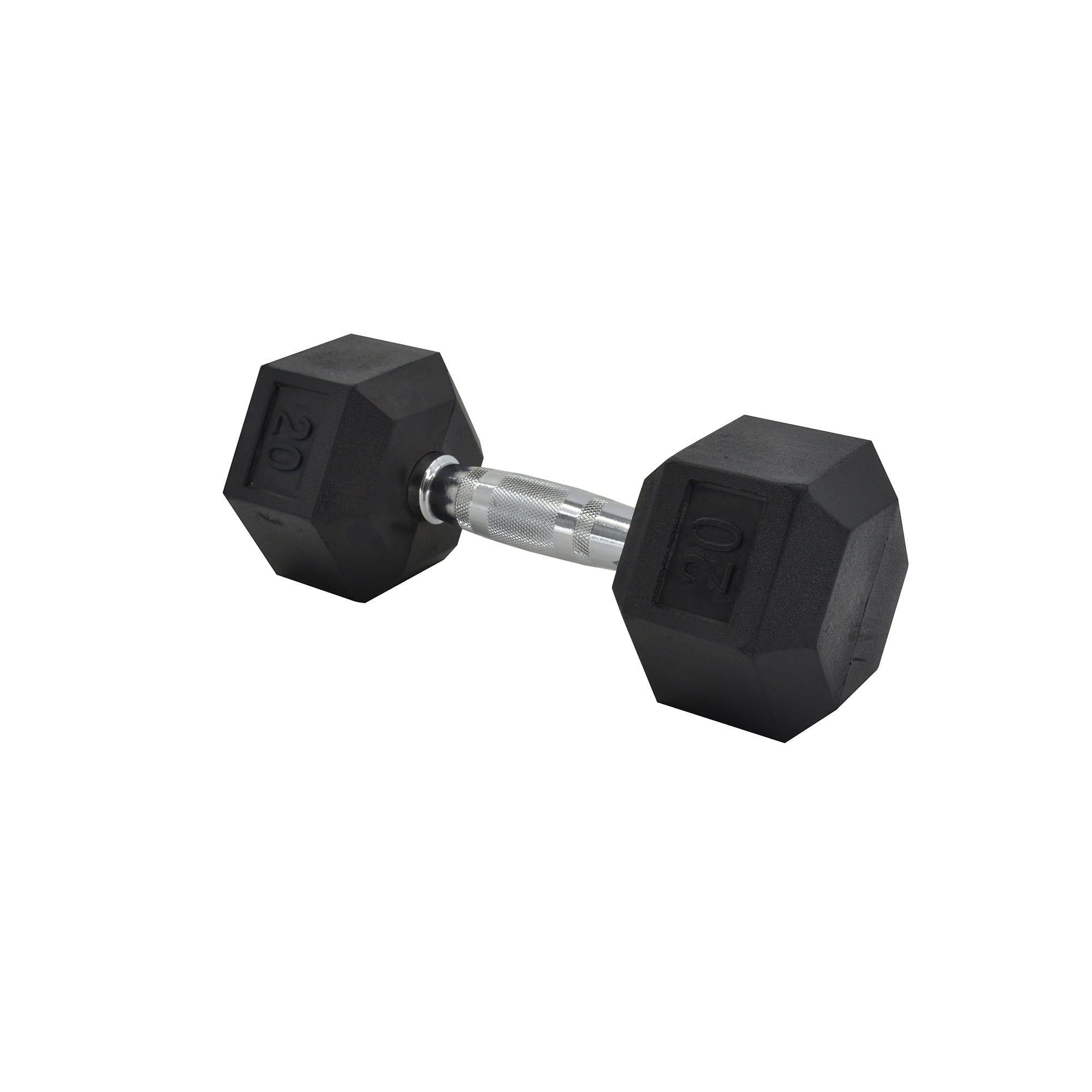 Details about   ETHOS 20 lb Set PAIR Rubber Coated Hex Dumbbells 40 lbs Pound total SHIPS FAST! 