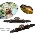 thumbnail image 5 of Urbalabs Cast Iron Copper Large Concho Star Knobs Kitchen Cabinet Handles and Drawer Pulls Antique Country Home Rustic Decor Farmhouse Cabinet Handle Western Dresser Pulls, 5 of 7