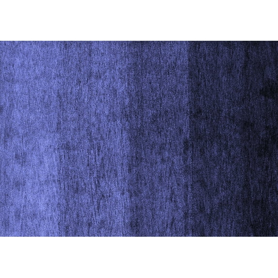 Ahgly Company Indoor Rectangle Abstract Blue Modern Area Rugs, 2' x 3'