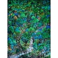 thumbnail image 2 of Bell, Bill 25x32 White Modern Wood Framed Museum Art Print Titled - Waterfall, 2 of 4