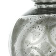 thumbnail image 3 of A&B Home  Antique Style Round Glass Jar with Lid and Etched Pattern - Antique Silver, 3 of 4