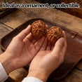 thumbnail image 4 of Natural Wenwan Walnuts – Authentic Pair for Hand Relaxation, Traditional Fidget Spinners, Meaningful Gift for Elders & Collectors, 4 of 9