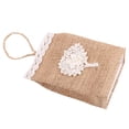 thumbnail image 2 of Favores de boda de lino de yute Vintage yute lino bolsas de caramelo arpillera regalo cestas favores de la boda d Magideal Favores de boda de lino de yute, 2 of 7
