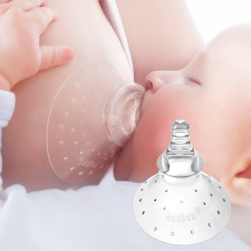Haakaa Silicone Round Breastfeeding Nipple Shield 1 PK