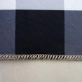 thumbnail image 3 of 1pcs Black And White Buffalo Rug Antiskid Velvet Rug Mat 60x130cm, 3 of 5