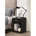 thumbnail image 1 of Progressive Furniture I200-43 Table de Chevet avec Tiroir, Espresso, 1 of 1