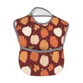 thumbnail image 2 of Hirioo Happy Thanksgiving Day for Baby Waterproof Pocket Bib Adjustable Closed for Babies Toddlers with Large Pocket 6-24Months, 2 of 8