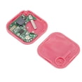 thumbnail image 2 of Interruptor de cámara de localización anti-perdida inalámbrica inteligente con alarma Bluetooth para mascotas, niños mayores, cuadrado, rosa Eigraketly EL001774-11, 2 of 2