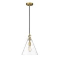 thumbnail image 2 of 3034P11-RB-Z-Lite-Harper - 1 Light Pendant In Transitional Style-11.5 Inches Tall and 8 Inches Wide-Rubbed Brass  Finish    -Traditional Installation, 2 of 2