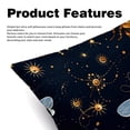 thumbnail image 2 of Honeybee Pillow Covers Inserts, Decorative Pillows, Throw Pillows with Unique Patterns for Home Décor - Set of 2 in 16x16, 18x18, or 20x20 inches, 2 of 6