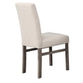 thumbnail image 2 of Best Master Furniture Vitaliya 19.5" Wood Dining Side Chair in Black (Set of 2), 2 of 3
