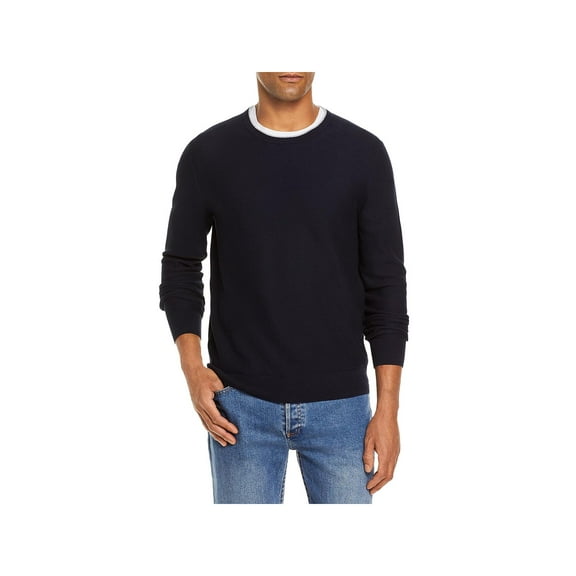 Private Label Mens Cotton Heathered Crewneck Sweater