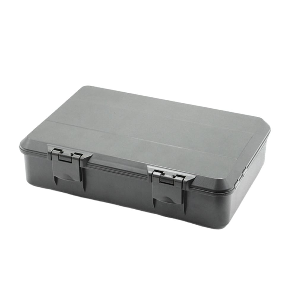 Yihuala Internal Divider Organizers Fishing Tackle Box Tray Fishing Rigs Line Storage Case Multiple Compartment Container Box