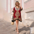 thumbnail image 5 of Kaftan Dress - Caftans for Women - Women's Caftans Available in One Size to Fit US 4,6,8 and 10 (123 Red), 5 of 5