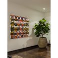 thumbnail image 4 of Parvez Taj Moths in Rows Art Print on White Pine Wood, 4 of 7