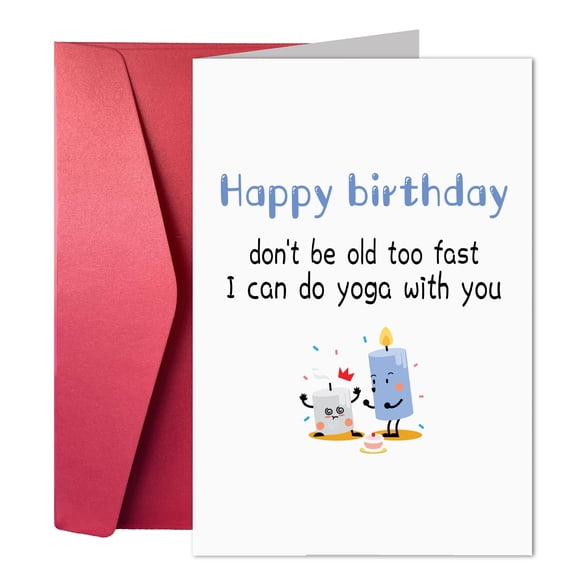 Tarjeta de cumpleaños Joycard con diseño divertido para hermanas y amigas