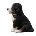 thumbnail image 2 of Hi-Line Gifts Sitting Bernese Mountain Puppy Outdoor Garden Statue - 12.5", 2 of 5