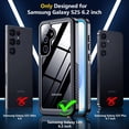 thumbnail image 2 of Funda de teléfono SPIDERCASE impermeable para Samsung Galaxy S25 Blue, 2 of 7