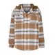 thumbnail image 4 of Puntoco Chaqueta De Mujer Top Informal De Invierno para Mujer Camisa Estampada A Cuadros Sueltas Abrigo/Chaqueta Informal con Capucha De Manga Larga De Lana Liquidación Navideña Puntoco Puntoco-27, 4 of 5