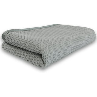 240 Ct. Box 12”x12” Waffle Weave Towel, Microfiber, 300GSM