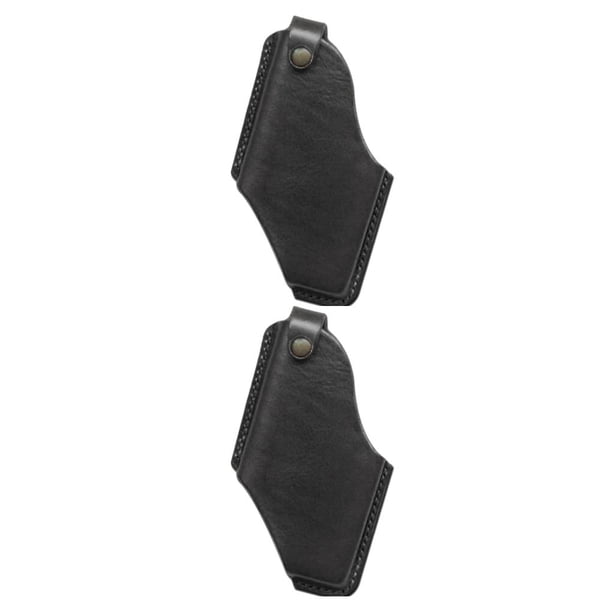 Soidarity Funda para teléfono al aire libre Cinturón Fundas para teléfonos Simple Retro PU Cuero Funda para teléfono móvil Accesorio Fundas de L 2piezas Soidarity CBP582908