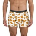 thumbnail image 2 of Bingfone Yellow Biscuit Men's Underwear - Casual Stretch Boxer Briefs-Large, 2 of 7