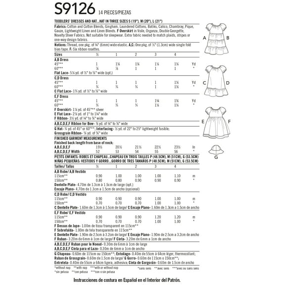 Toddlers' Dresses-2-3-4