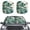 Boho Mandala Flower Dragonfly, variant on Jiueut Butterfly Cherry Blossom Print Foldable Car Windshield Sun Shade 2-Piece Sun Heat Blocker UV Rays Protector Universal Fit Vehicle Interior Accessories Summer