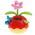 thumbnail image 2 of Powered -colgante Flor Hogar Coche Ornamento Niños Juguete Rojo perfecl Juguete accionado solar, 2 of 7