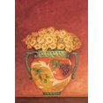 thumbnail image 2 of Gladding, Pamela 14x18 Gold Ornate Wood Framed with Double Matting Museum Art Print Titled - Tuscan Bouquet I, 2 of 4