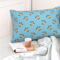thumbnail image 4 of Salouo Turtle Pattern Pillow Cases,1PC Pillow Covers with Envelope Closure Decorative Pillow Case for Bed Couch,Pillows Not Included-14"x20", 4 of 6
