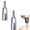 2PCS, variant on Electric Drill Wire Twisting Tool, Heavy Duty Wire Twister for Drill with 1/4" Hex Shank, Professional Wire Twisting Tool for Fencing Rebar Tying Construction (Silver)