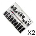 thumbnail image 1 of Juego De 2 Microtornillos, Herramienta De Reparación De Repuesto Pequeña Para Relojes, Gafas, Electrónica, Estilo D, 1 of 8