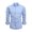 Sweatshirts-Light Blue, variant on Gamivast Mens Casual Shirts Check Slim Fit Button up Lapel Collar Sweatshirts Business Office Long Sleeve T Shirts Work Casual Wear