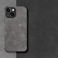 thumbnail image 1 of Funda personalizada de piel de cordero con letras para iPhone, funda a prueba de golpes para iPhone 13, 12, 11 Pro Max, 13 14 Pro Max, 11, 1 of 4