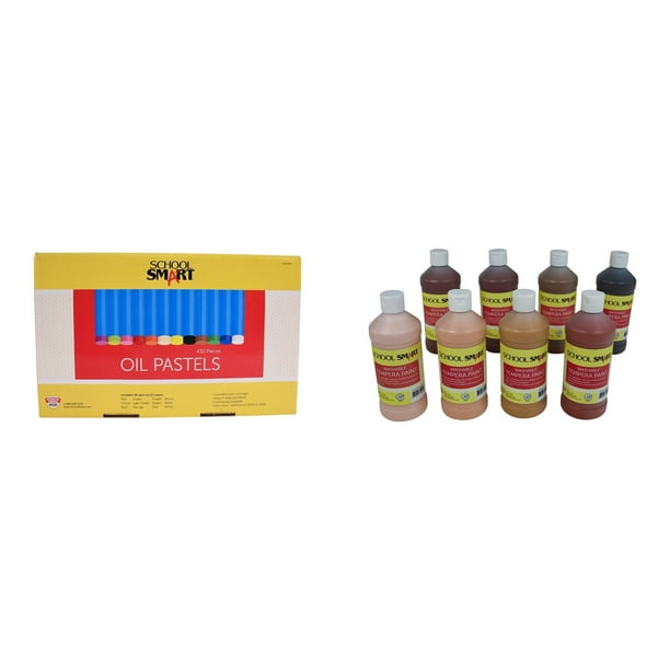 Set de 432 pasteles al óleo Casafoyer de Art Supplies y pinturas al temple, juego de 8