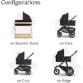 thumbnail image 3 of Bambineto UPPAbaby Moisés Gris, 3 of 7