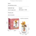 thumbnail image 1 of Building Block Bouquet Roses Sunflowers Aromatherapy Decorations Toy Girls MotherS Day ValentineS Gift, 1 of 1